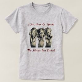 Se, lyssna och tala T-skirt T Shirt
