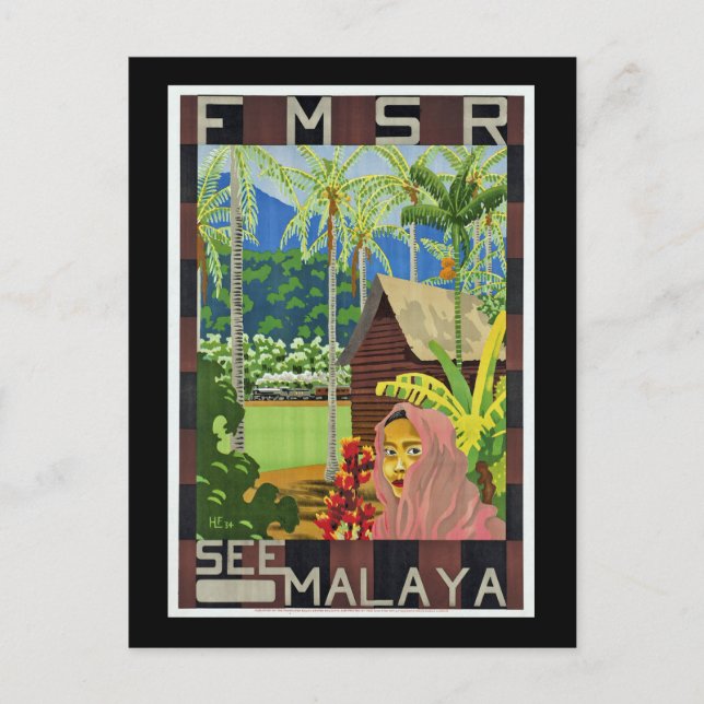 Se Malaya Vykort (Framsida)
