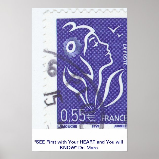 SE MED DIN HJÄRTA POSTER (Framsidan)