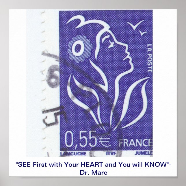 SE MED DIN HJÄRTA POSTER (Framsidan)