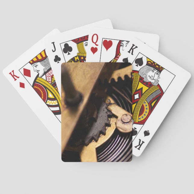 Se mekanisk Abstrakt Casinokort (Baksidan)