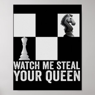 Se mig för att stoppa din drottning. poster