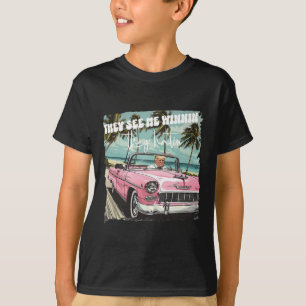 Se mig Vinnin de Hatin Trump 2024 T Shirt