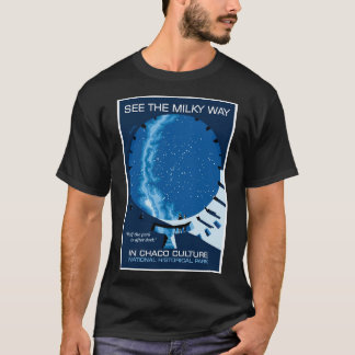 Se Milky Way i Chaco Canyon  T Shirt