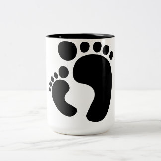 Se min fot Två-Tonad mugg