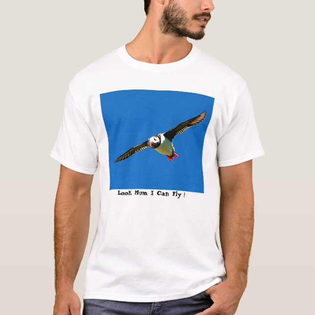 Se morsan som jag kan flyga! t shirt (Framsida)