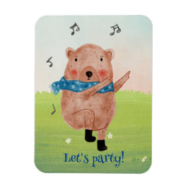 Se musiken, hör danskorten magnet