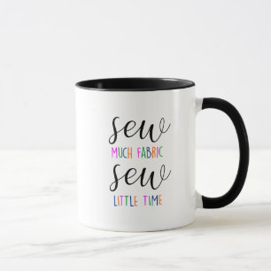 Se mycket väv med liten tidssömmerstress mugg