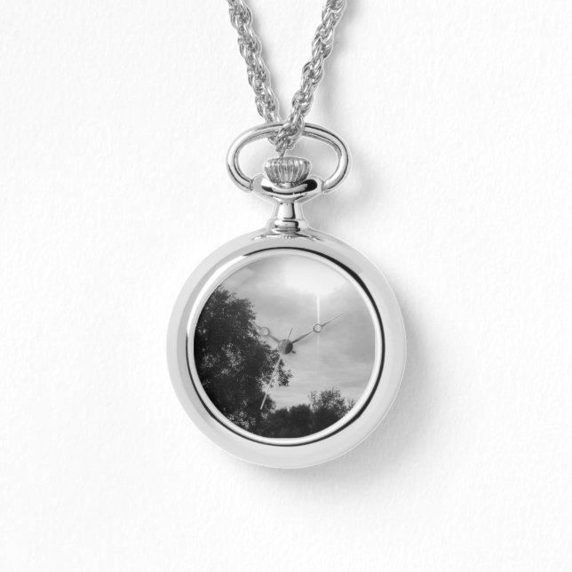 Se NECKLACE KVINNORS COOLA ECO STIL Armbandsur (Framsida)