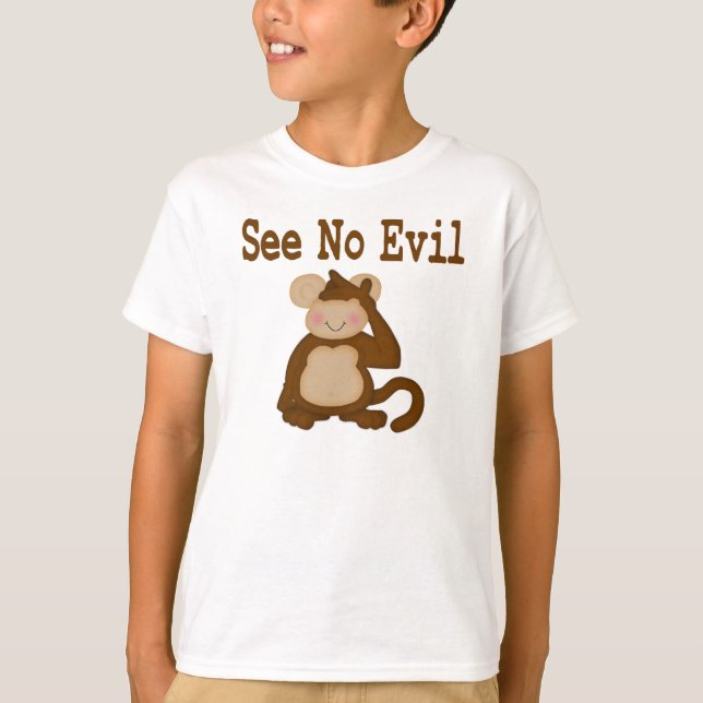 Se No Evil T-Shirt (Framsida)