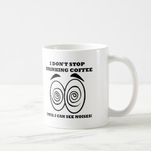 Se Noises Funny Kaffe Mugg eller Resemugg