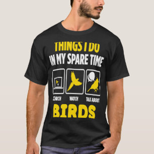 Se och prata om fågeluppfödning t shirt