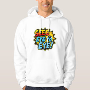 Se Öga till Öga - Harmony & Understanding Design D Hoodie