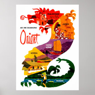 Se Orinet. Fjärran östern land i draken Poster