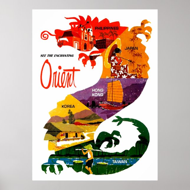 Se Orinet. Fjärran östern land i draken Poster (Framsidan)