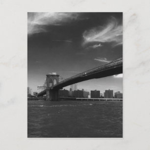 se på 2 produkter Panoramic Black White Brooklyn Vykort