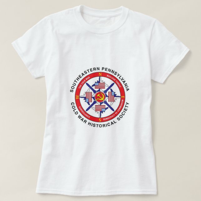 SE PA Cold War Historical Society T Shirt (Design framsida)