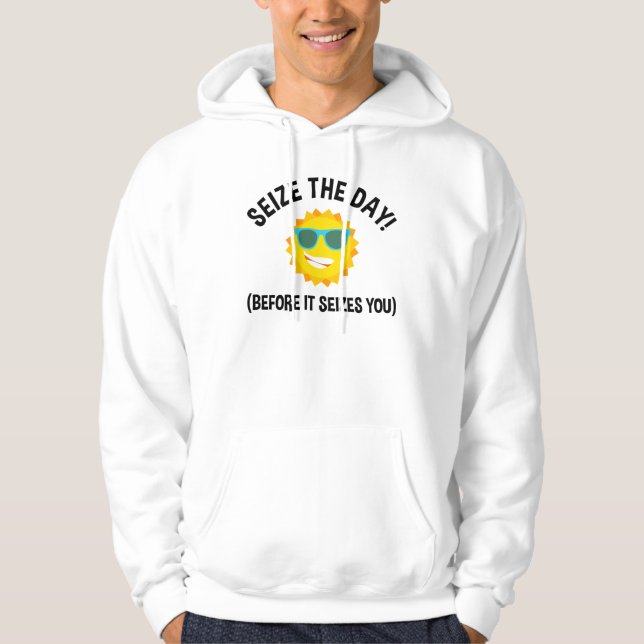 Se på dagen! (Innan du blir lurad) Hoodie (Framsida)