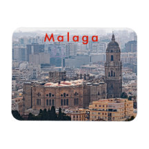 Se på katedralen i Malaga.