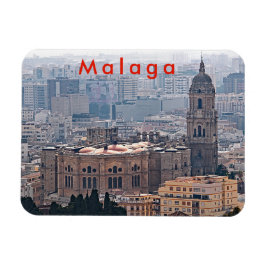 Se på katedralen i Malaga. Magnet