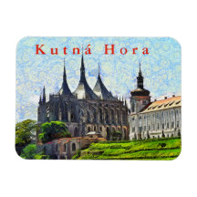 Se på St. Barbara' katedral i Kutná Hora.
