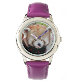 Se Photo Red panda, djur 0600. Armbandsur