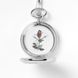 Se POCKET WATCH FLOWER ART STIL DESIGN Armbandsur