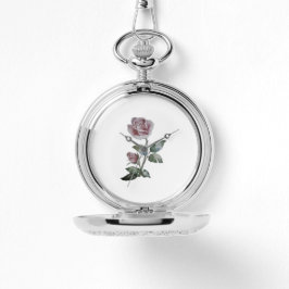Se POCKET WATCH FLOWER ART STIL DESIGN Armbandsur