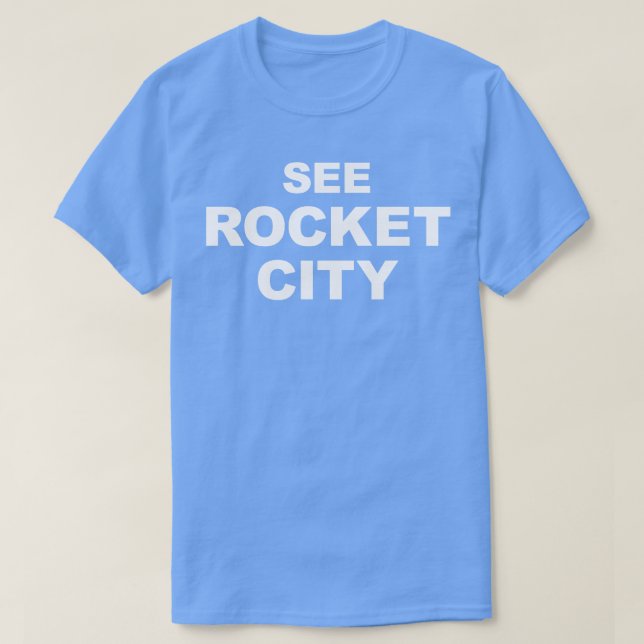 Se Rocket City Huntsville AL Alabama TShirt T Shirt (Design framsida)