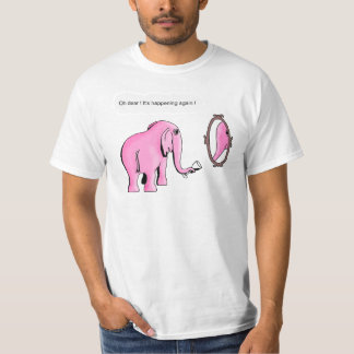 se rosa elefanter t-shirt