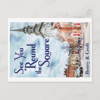 Se "Runt fyrkantigt vykort" Vykort