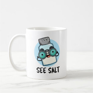Se Salt Funny Sea Salt Pun Kaffemugg