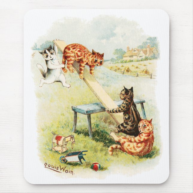 Se Saw Cats Louis Wain Musmatta (Framsidan)