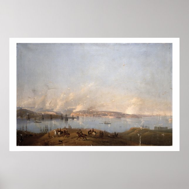 Se Sebastopols hamn under brottet Poster (Framsidan)