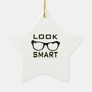 Se smart julgransprydnad keramik