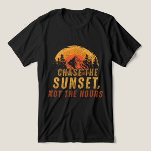 Se solnedgången, inte timmarna t shirt