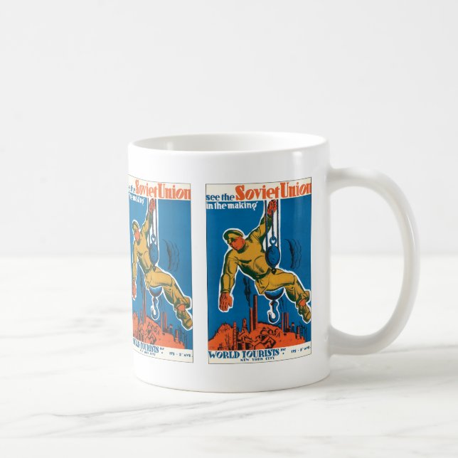 Se Sovjetunionen i Skapar Kaffemugg (Höger)