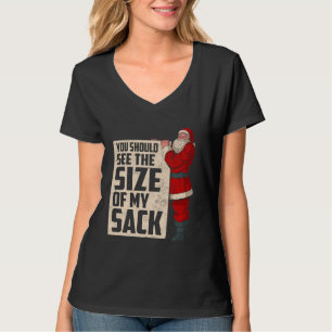 Se Storleka på min sack-underbara tomtegrus Christ T Shirt
