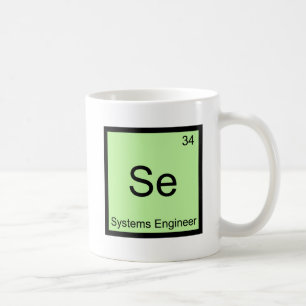 Se - Systemingenjör Rollig Kemielement T-shirt Kaffemugg