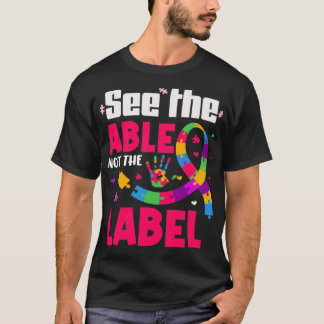 Se tabellen, inte etiketten för barngåvor från Aut T Shirt