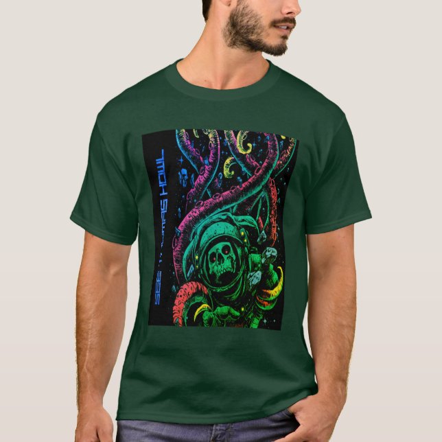 Se Thomas Howl Original Logotyp shirt (Forest Grön T Shirt (Framsida)