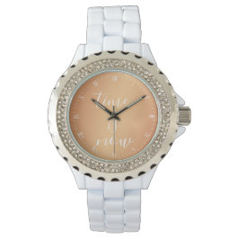 Se - tiden är nu koppar armbandsur