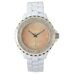 Se - tiden är nu koppar armbandsur