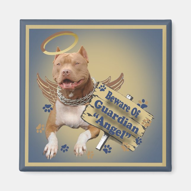 Se till att Guardian Angel Gifts Magnet (Framsidan)