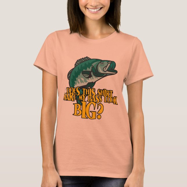 Se till att mitt bass ser ut som ett stort, roligt t-shirt (Framsida)