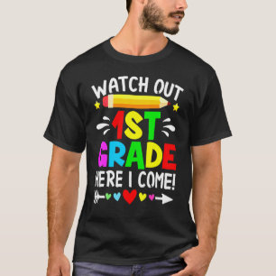 Se upp 1:a klass elever lärare här kommer jag t shirt