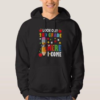 Se upp 2:a klass här kommer jag Sista skoldagen Hoodie