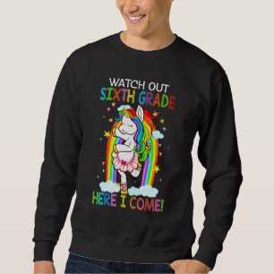 Se upp 6e Klass Unicorn här i Kom School Tea Lång Ärmad Tröja