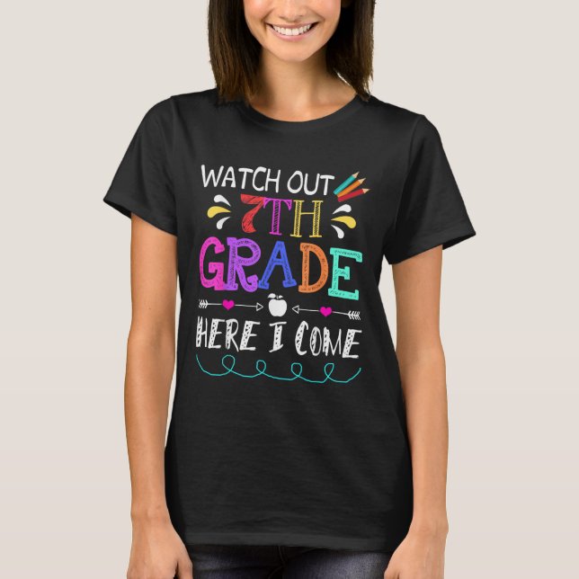 Se upp 7:e Klass här i Kom. T Shirt (Framsida)