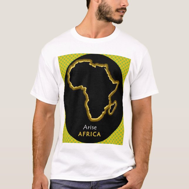 Se upp Afrikan. T Shirt (Framsida)